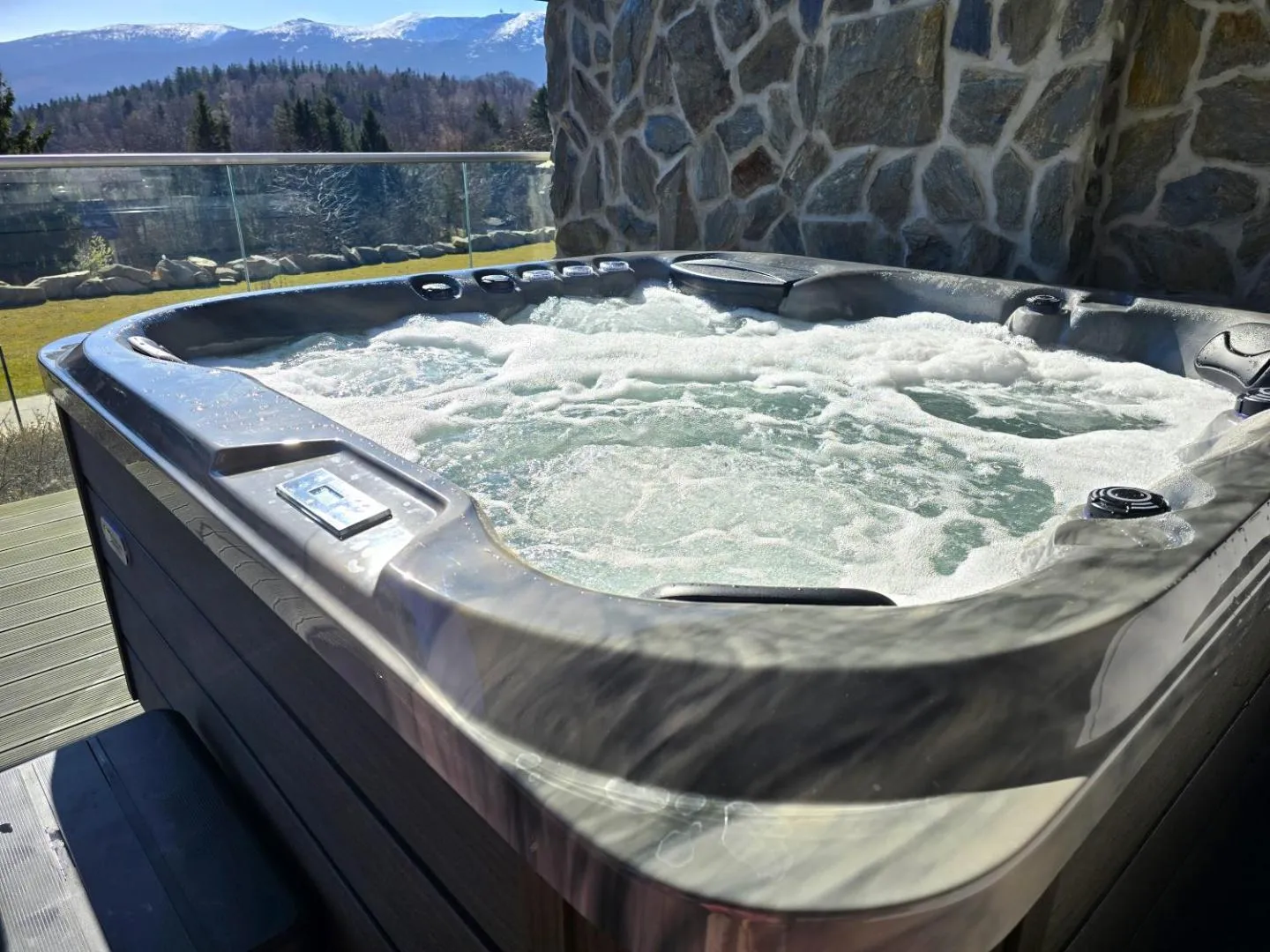 Jacuzzi na tarasie